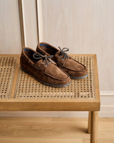 Suede Boat-Shoes |
