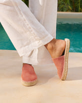 Suede Chunky Mules |