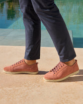 Suede Lace-Up Espadrilles |