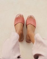 Suede Double Sole Slides |