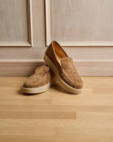 Suede Traveler Loafers |