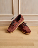 Suede Boat-Shoes |