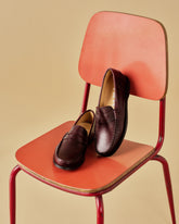 Leather Penny Loafers |
