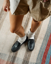 Leather Penny Loafers |