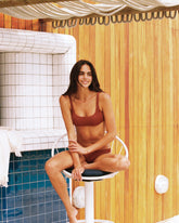 Seersucker Bralette Bikini |