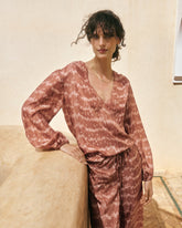 Printed Silk Paros Shirt |