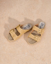 Raffia Nordic Sandals |