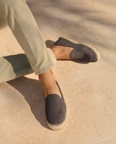 Suede Espadrilles |