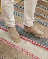 Suede Traveler Ankle Boot Espadrilles |