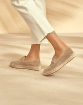 Suede Loafers Espadrilles |