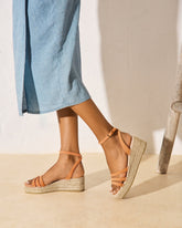 Suede Three Bands Platform |