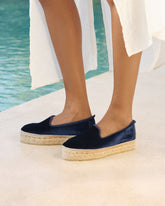 Velvet Double Sole Espadrilles |