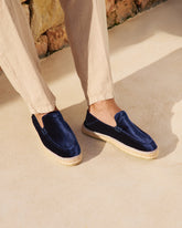 Velvet Traveler Loafers Espadrilles |