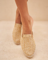 Raffia Mules |