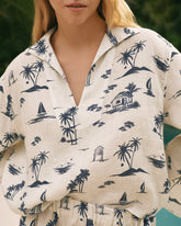Printed Linen Cabo Shirt | 