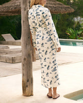 Printed Linen Maspalomas Dress | 