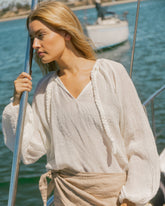 Linen Gauze Mykonos Shirt - Women's Special Prices | 