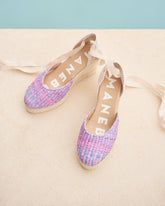 Raffia Pattern Wedge Espadrilles - Women's Special Prices Shoes | 