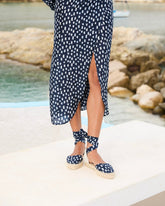 Silk Flat Valenciana Espadrilles - Women's Espadrilles | 