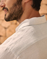 Linen Panama Shirt - Men's Special Prices Clothing | 