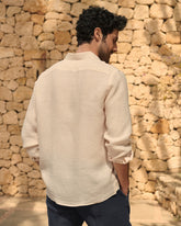 Linen Panama Shirt - Men's Special Prices Clothing | 