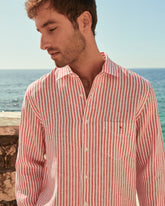 Linen Panama Shirt - Men's Clothing | 