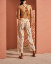 Printed Silk Cotton Voile<br />Belem Trousers - Women's Special Prices Clothing | 