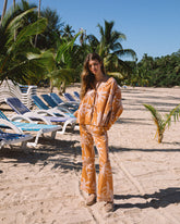 Printed Cotton Salamanca Trousers | 