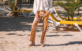 Printed Cotton Salamanca Trousers - Women's Special Prices Clothing | 