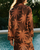 Printed Linen Natal Shirt - Women's Special Prices Clothing | 