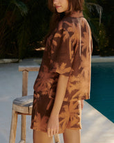Printed Linen Cumana Shirt - Women's Special Prices Clothing | 