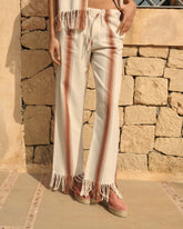 Cotton Silk Blend Belem Trousers - Women's Special Prices Clothing | 