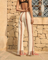 Cotton Silk Blend Belem Trousers - Women's Special Prices Clothing | 
