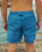 Printed Bandana Patchworks Swim Shorts - Men's Special Prices Swimwear | 