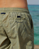 Printed Palms Swim Shorts - Men's Special Prices | 