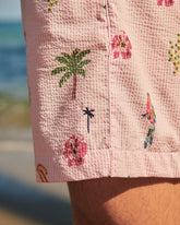 Printed Nylon Swim Shorts - Printed Swimshorts | 
