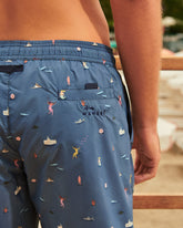 Printed Recycled Ultra Light Swim Shorts - Printed Swimshorts | 
