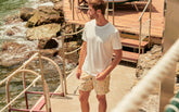 Printed Nylon Swim Shorts - Men's Swimwear | 