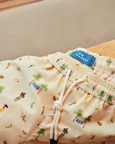 Printed Nylon Swim Shorts - Printed Swimshorts | 