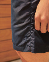 Stone Washed Nylon Swim Shorts - Plain Swimshorts | 
