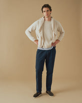 Cashmere Monterey Crew Neck | 