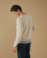 Cashmere Monterey Crew Neck - Men's Knitwear | 
