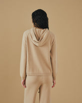 Cashmere Pacifico Hoodie - Women's Knitwear | 