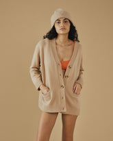 Cashmere Horizon Cardigan - Women's Knitwear | 