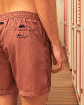 Stone Washed Nylon Swim Shorts - Plain Swimshorts | 