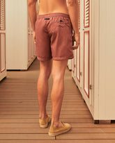 Stone Washed Nylon Swim Shorts - Plain Swimshorts | 