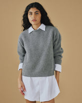 Cashmere Solace Crew Neck - Women's Knitwear | 