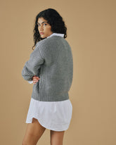 Cashmere Solace Crew Neck - Women's Knitwear | 