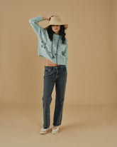 Cashmere Zephyr Crew Neck | 