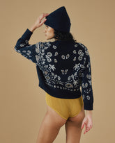 Cashmere Zephyr Crew Neck - Women's Knitwear | 